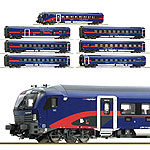 ROCO HOQ[W V^ Nightjet DANI q7q OeBB Ep6 DCC